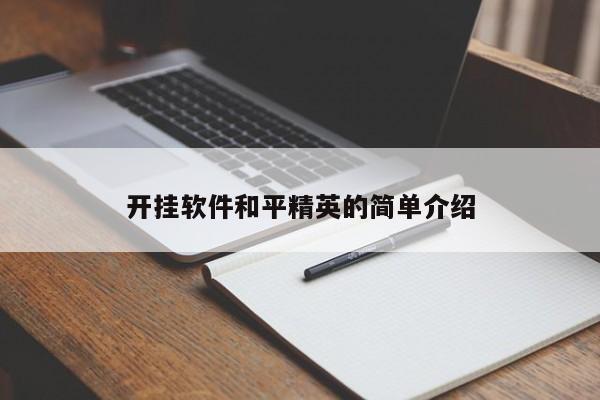 开挂软件和平精英的简单介绍  第1张